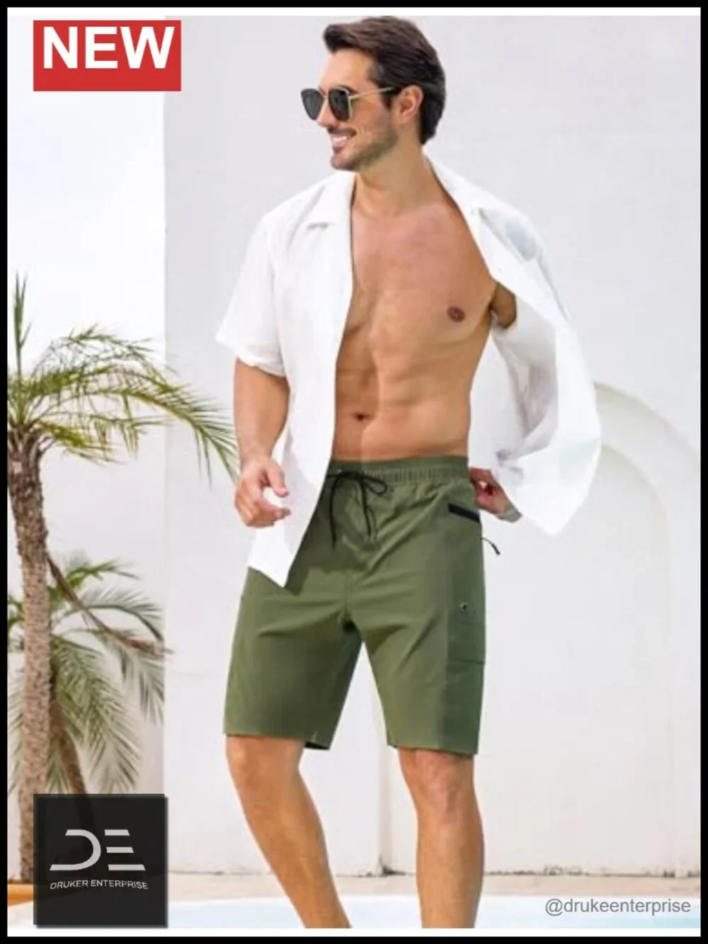 Men's Quick Dry Swim Trunks 9